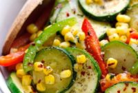 Sweet Corn and Zucchini Sauté