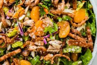 Zesty Asian Sesame Chicken Salad