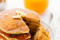 Wholesome Zucchini Chocolate Chip Pancakes