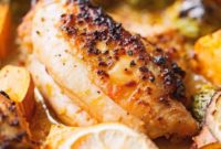 Effortless One-Pan Citrus Garlic Chicken Feast