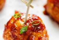 Hawaiian Luau Chicken Meatballs