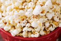 Buttery Garlic Parmesan Stovetop Popcorn