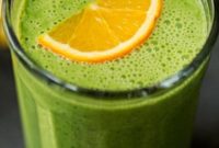 Immune-Boosting Citrus Green Smoothie