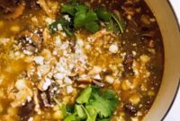 Hearty Green Chicken Hominy Stew