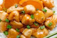 Skinny Orange Chicken
