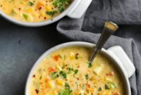 Garden Fresh Corn and Zucchini Chowder
