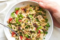 Mediterranean Sun Tuna Orzo Salad