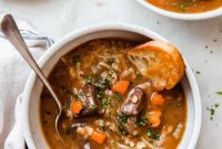 Hearty Homemade Beef Barley Soup (Instant Pot & Slow Cooker)