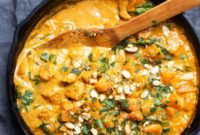 Aromatic Thai Butternut Squash Red Curry