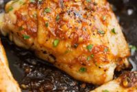 Sticky Indonesian Honey Garlic Chicken