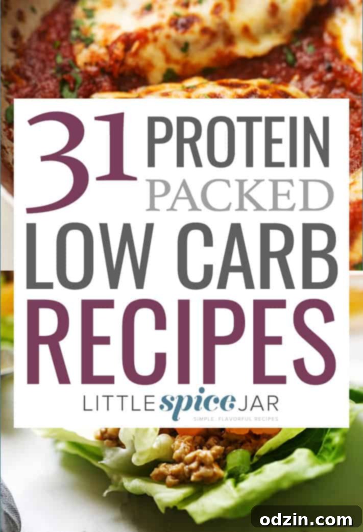 31 Power Packed Low Carb Meals 2 Delicious assortment of low-carb high-protein meals ready for healthy eating