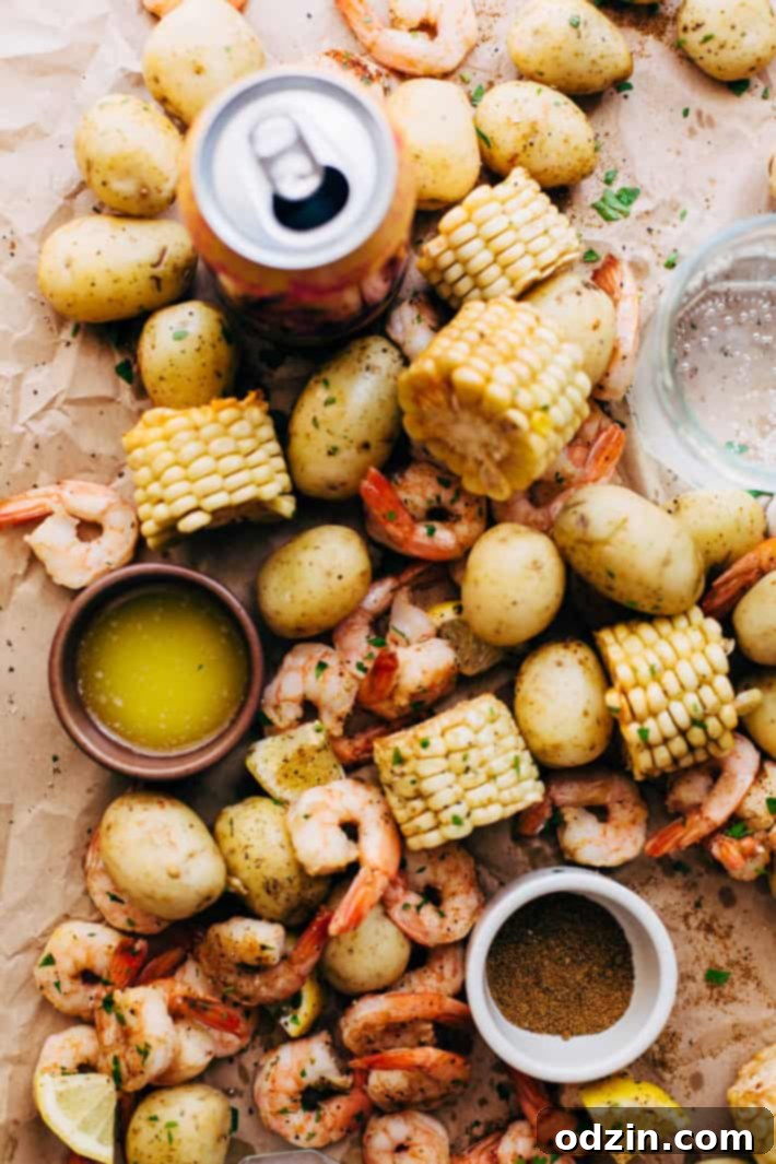 Garlic Loaded Southern Style Shrimp Boil
