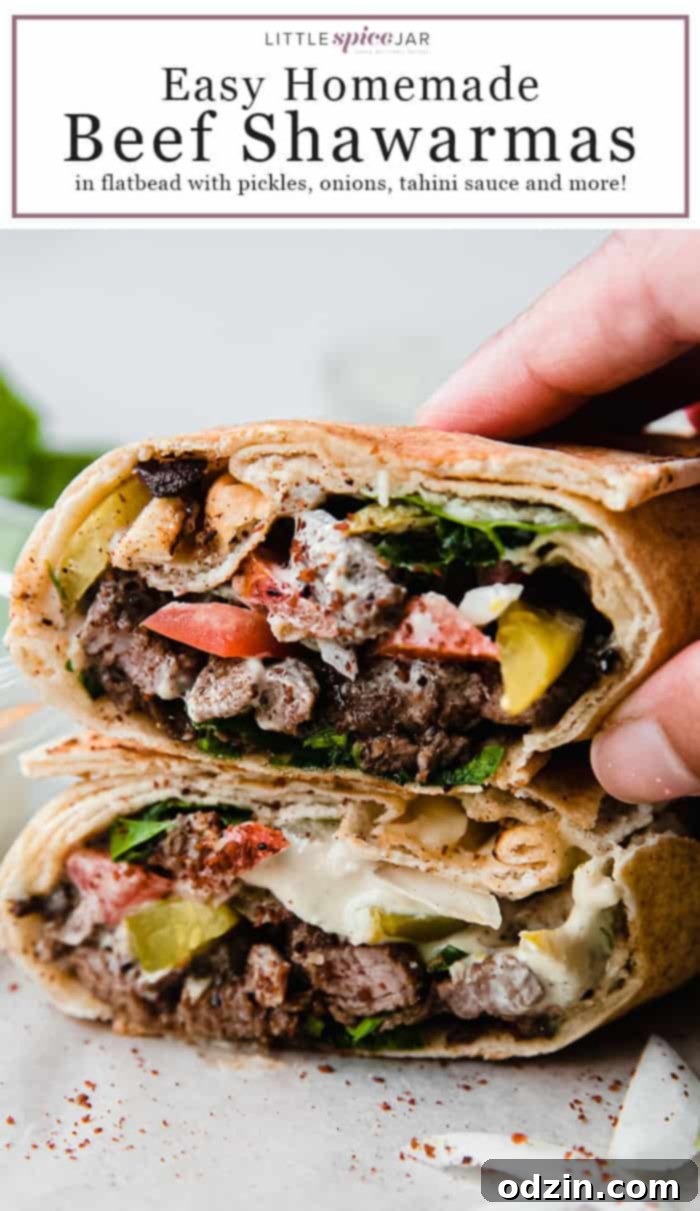 Beef Shawarma Recipe Pin