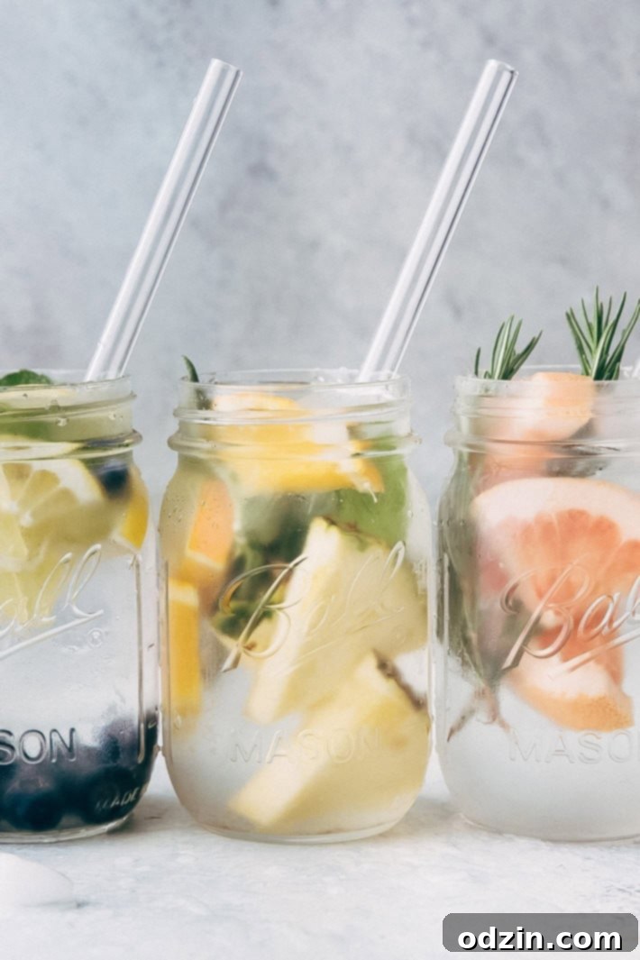 Refreshing Pineapple Orange Basil Infused Water - A vibrant blend for summer hydration