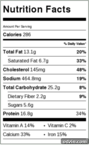 Graphic indicating benefits of the Sun-dried Tomato Basil Breakfast Casserole.