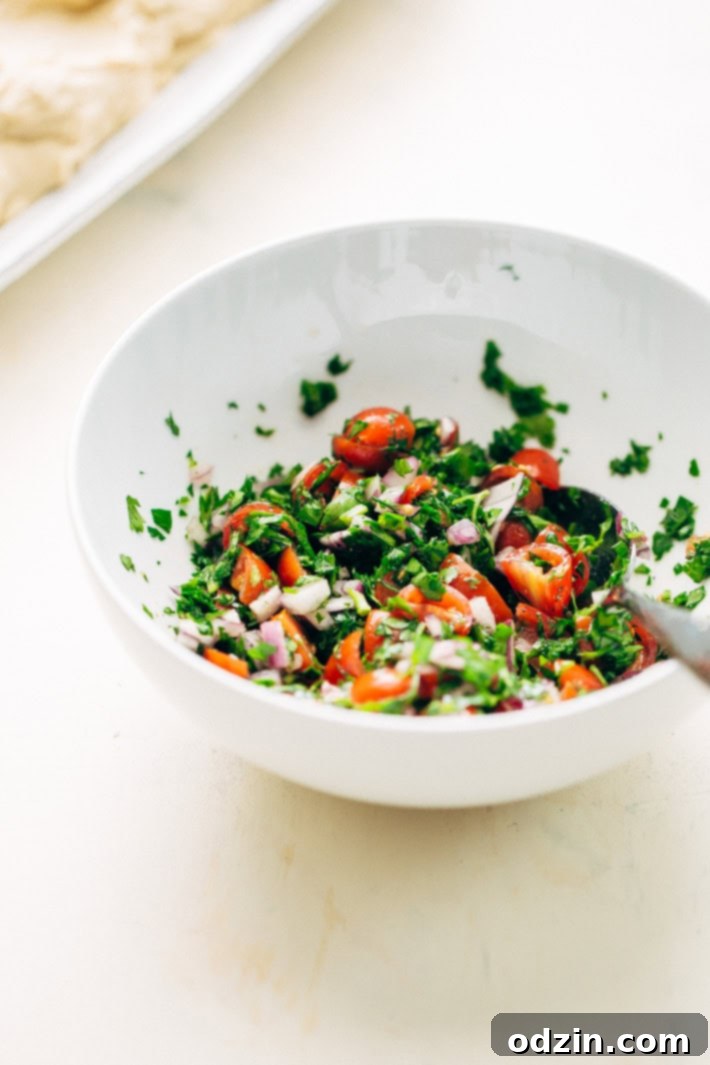 Seven Layer Chickpea Shawarma Dip ingredients