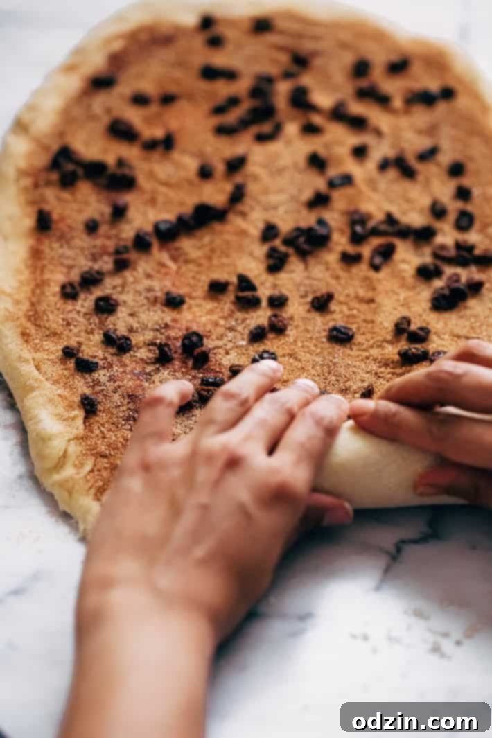 Homemade Cinnamon Swirl Bread - swirls of cinnamon sugar and raisins (or chocolate chips). Perfect to serve smeared with butter or to turn into french toast! #cinnamonbread #cinnamonswirlbread #swirlbread #cinnamonsugarbread | Littlespicejar.com