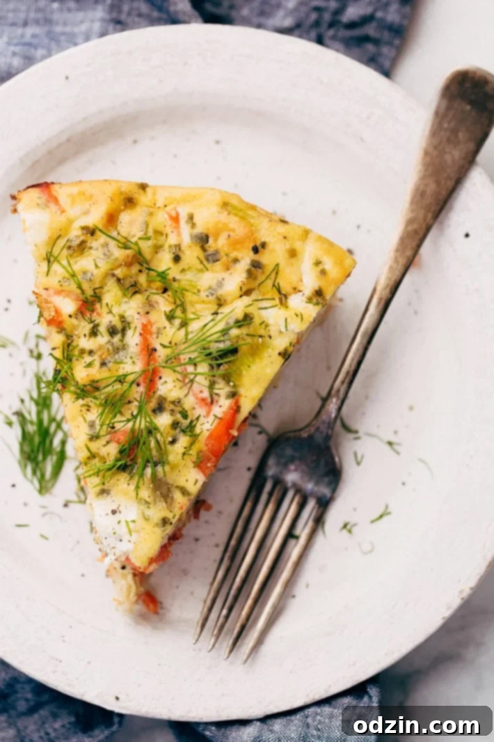 Smoked Salmon Breakfast Casserole - layers of thinly sliced potatoes, sautéed leeks, and flaky salmon. Great to serve for brunch! Smoked Salmon Breakfast Casserole - layers of thinly sliced potatoes, sautéed leeks, and flaky salmon. Great to serve for brunch!