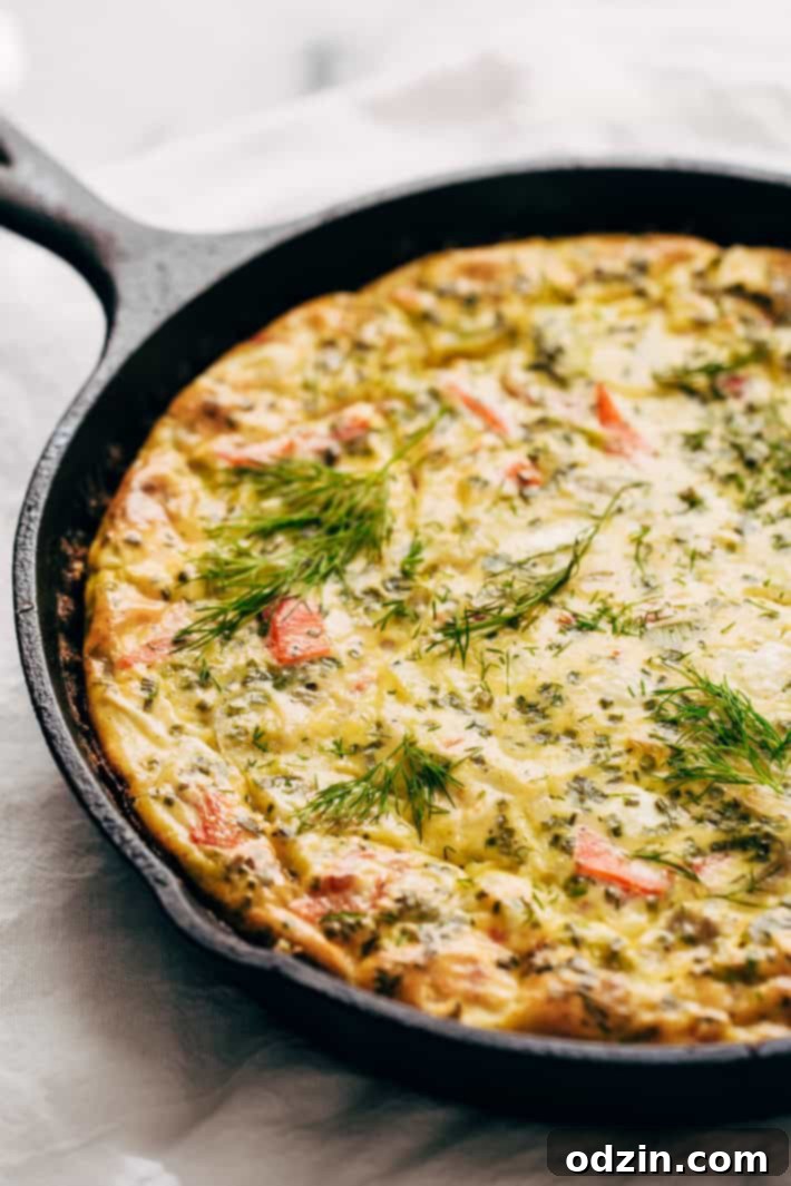 Smoked Salmon Breakfast Casserole - layers of thinly sliced potatoes, sautéed leeks, and flaky salmon. Great to serve for brunch! Smoked Salmon Breakfast Casserole - layers of thinly sliced potatoes, sautéed leeks, and flaky salmon. Great to serve for brunch!