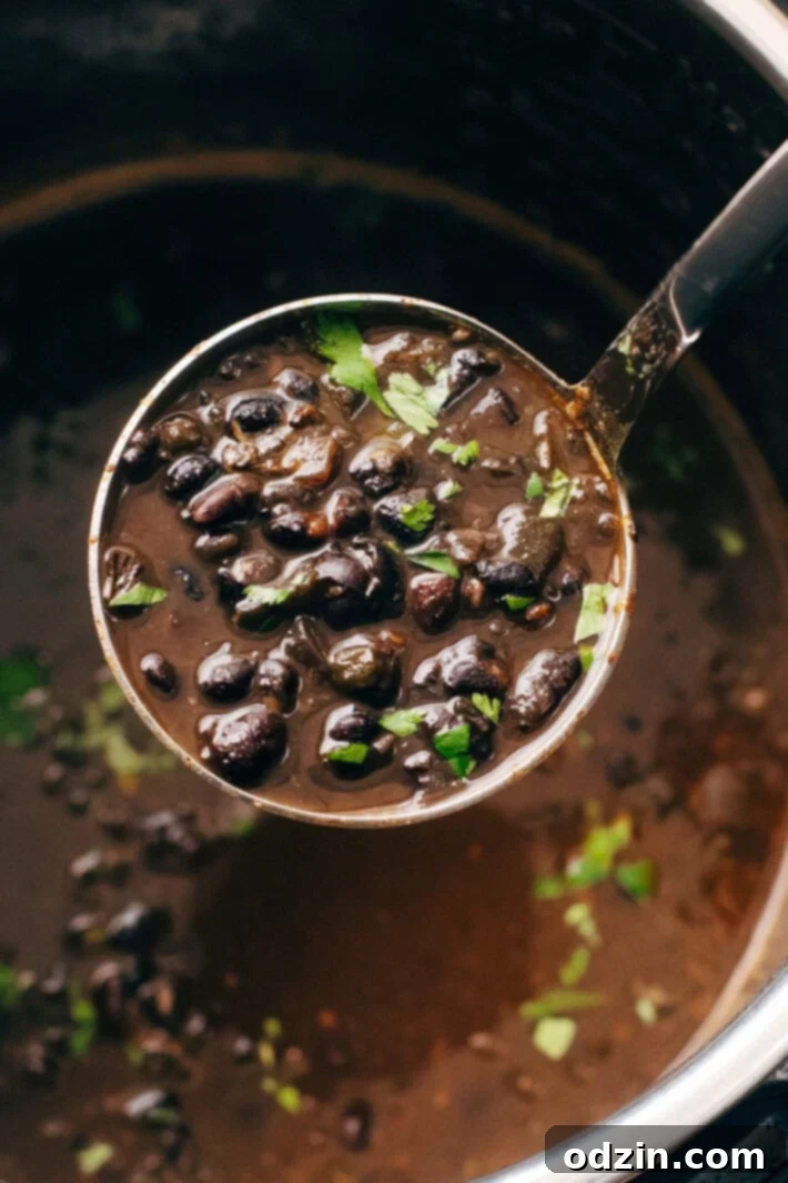 Instant Pot Easy Detoxing Black Bean Soup - a super simple homemade soup made in the pressure cooker! Great for bagged lunches because it's better as it sits! #spicyblackbeansoup #blackbeansoup #detoxsoup #detoxingsoup | Littlespicejar.com Instant Pot Easy Detoxing Black Bean Soup - a super simple homemade soup made in the pressure cooker! Great for bagged lunches because it's better as it sits! #spicyblackbeansoup #blackbeansoup #detoxsoup #detoxingsoup | Littlespicejar.com