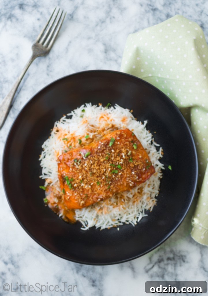 Sweet and Spicy Sriracha Teriyaki Salmon 2 Sweet Asian Teriyaki Salmon with Sriracha Sauce 14