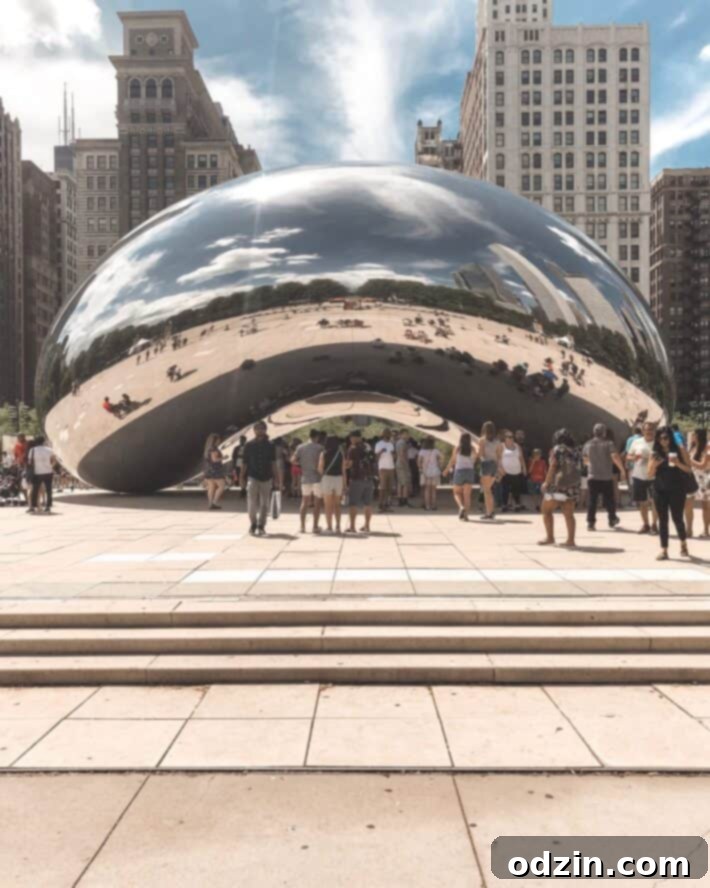 The architectural beauty of Chicago reflected in the river