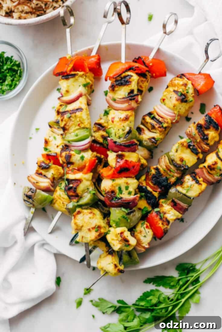 Easy Persian Chicken Kebabs
