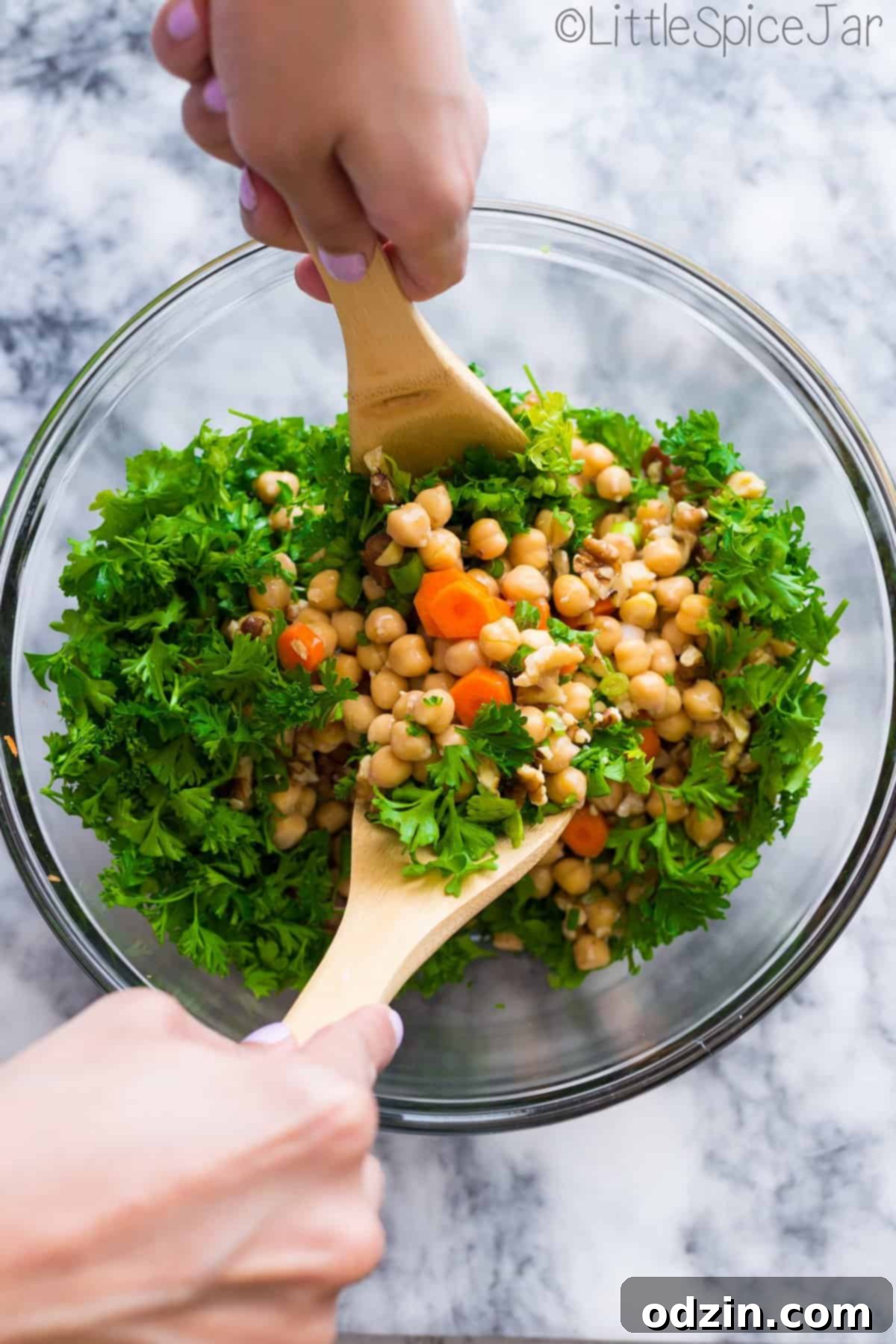 Moroccan Carrot-Chickpea Salad 3