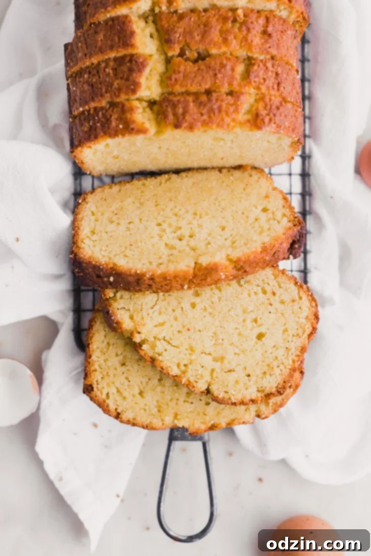 One Bowl Lemon Olive Oil Pound Cake