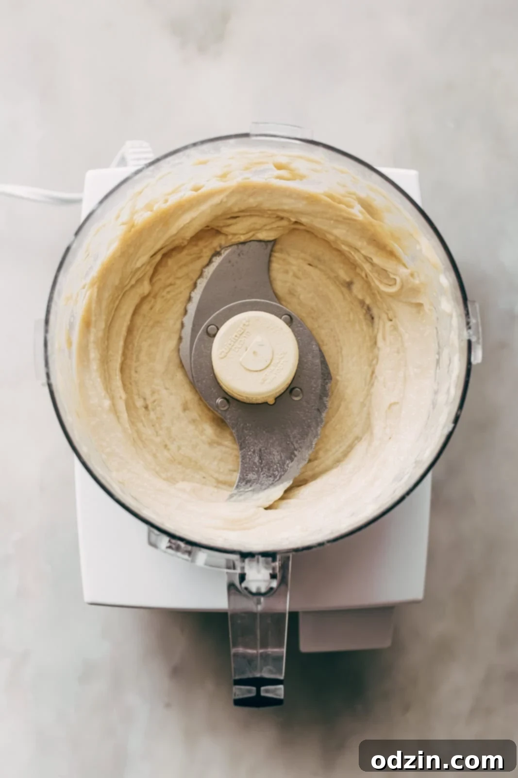 whipped lemon juice with tahini and garlic 