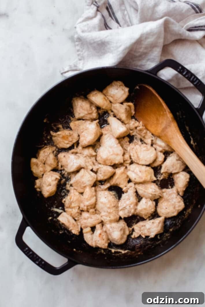 cooking chicken for tikka masala