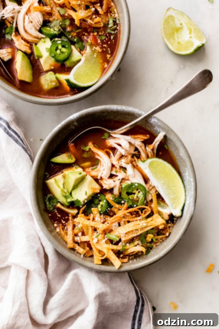 Soul-Warming Chicken Tortilla Soup
