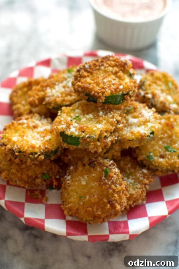 Crunchy Zucchini Parmesan Crisps