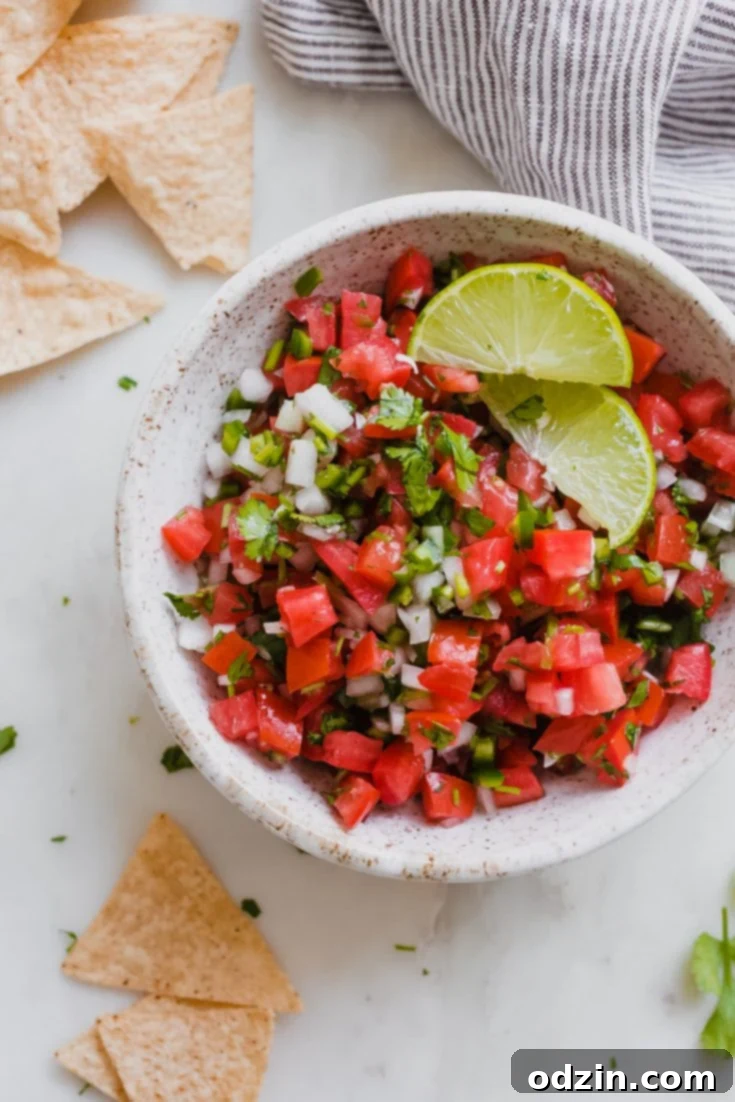 Pico de Gallo Pinterest image