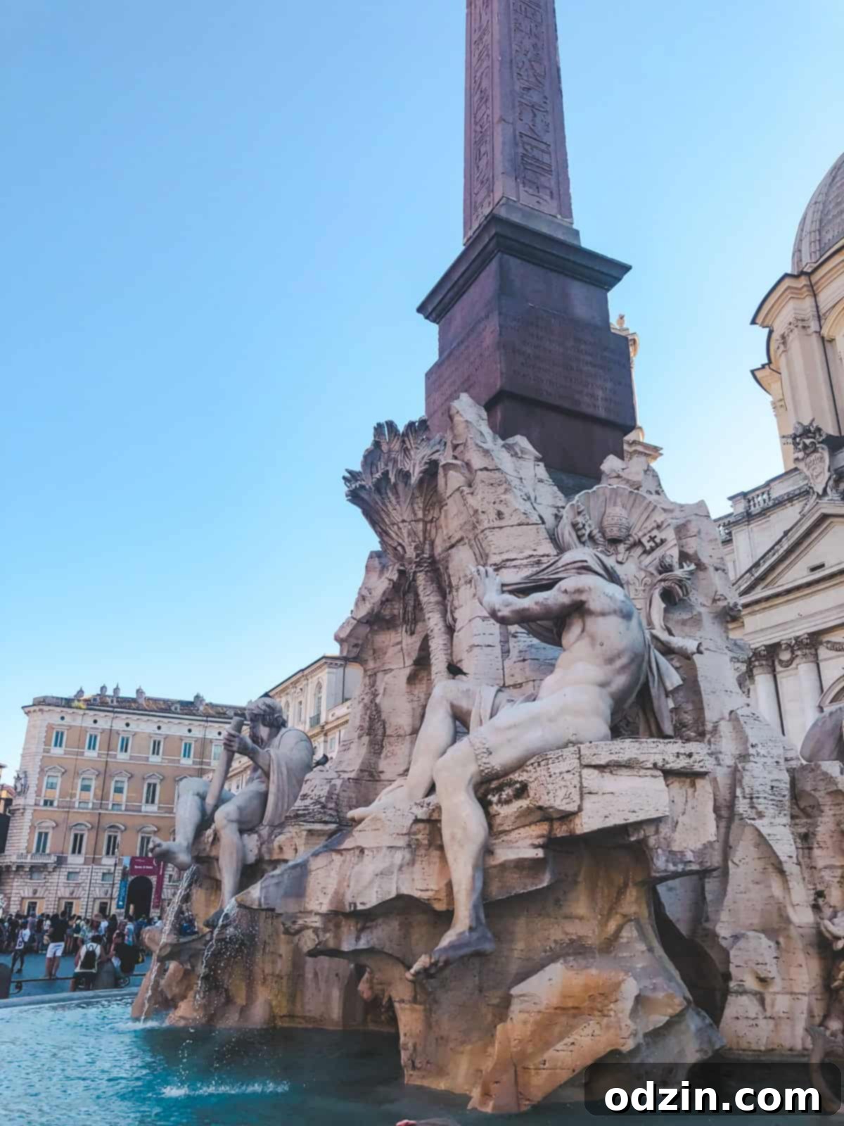 fountain at Piazza Navona
