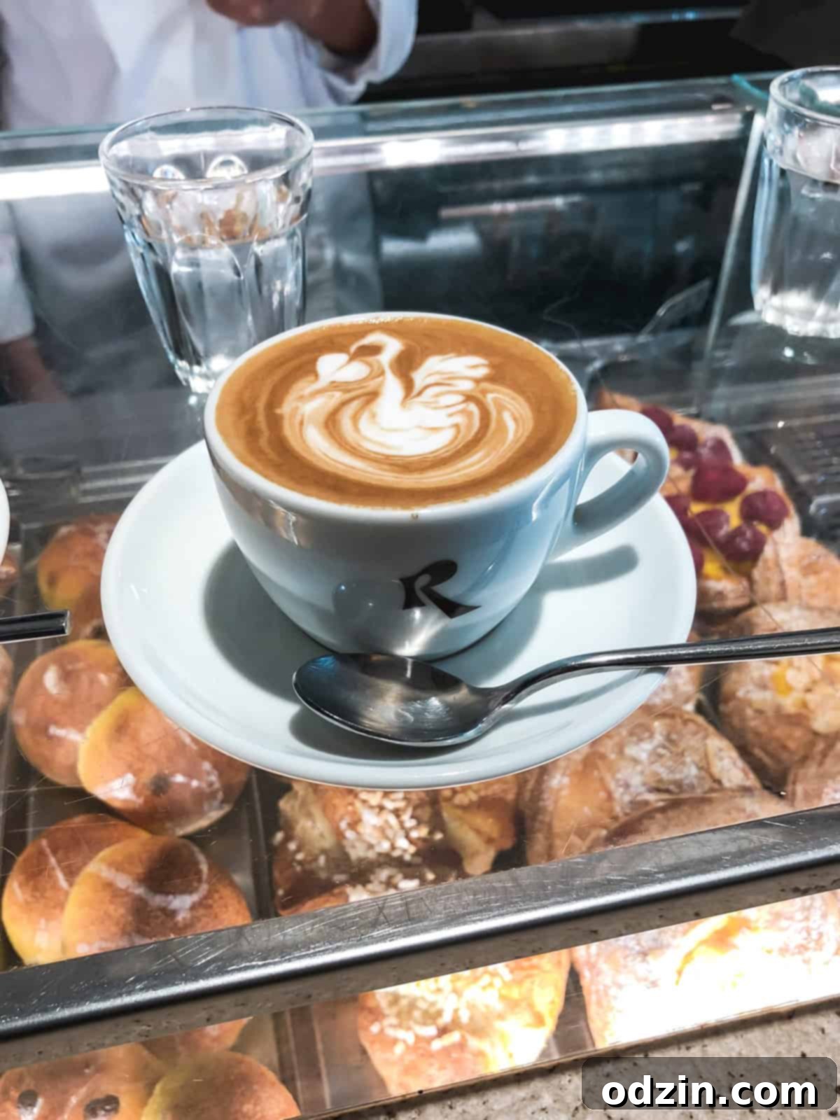Cappuccino in Campo de Fiori Rome