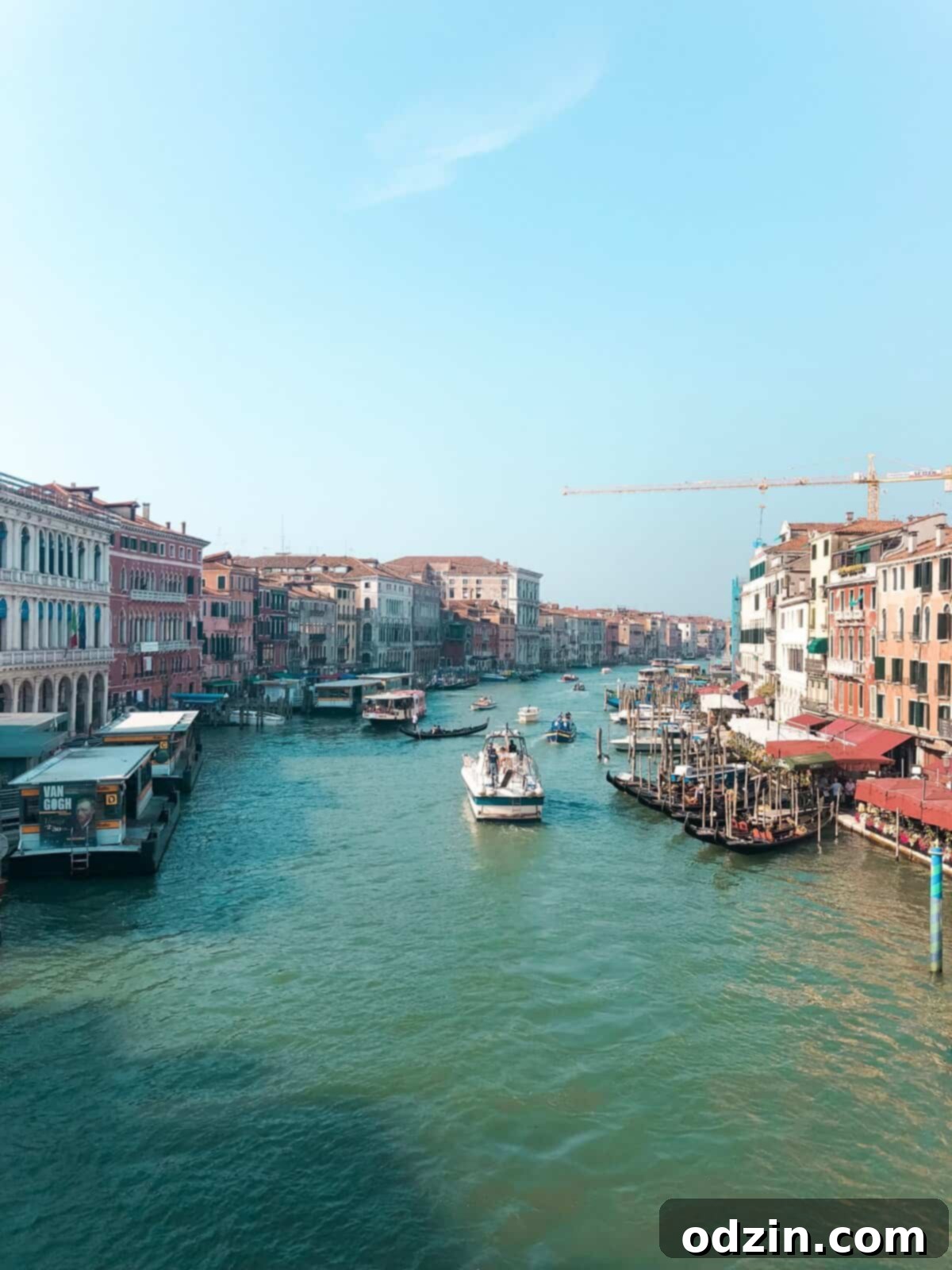 picture from Rialto Bridge in Venice