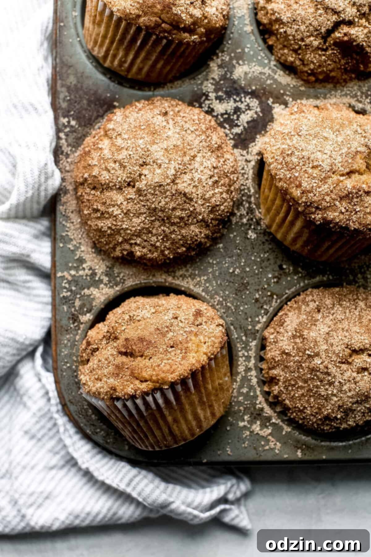 Pumpkin Snickerdoodle Muffins