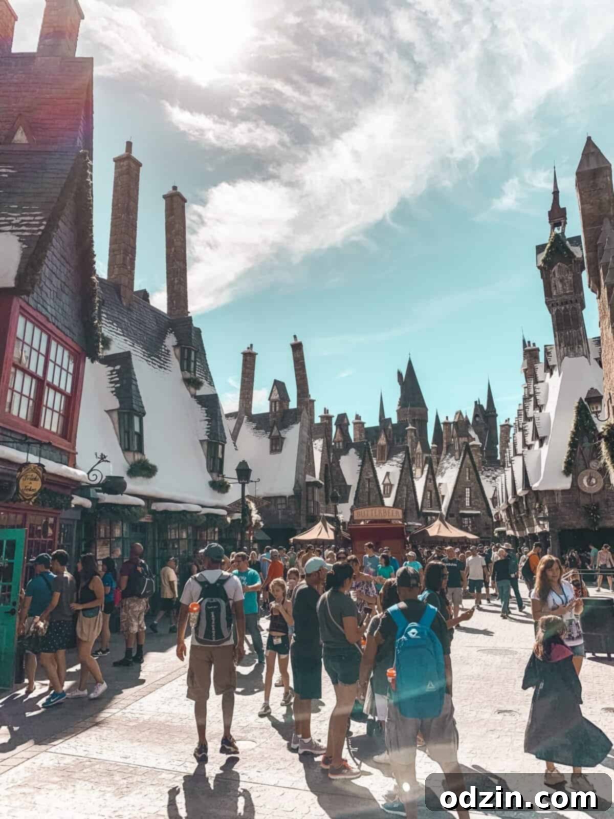 Maximize Your Wizarding World Experience 9 walking through Hogsmeade at the Wizarding World of Harry Potter