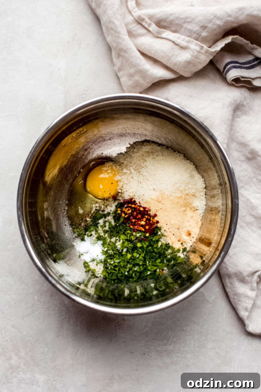 Philly Cheesesteak Meatballs with Creamy Garlic Cheese Sauce 5 ingredients in metal bowl of meatballs