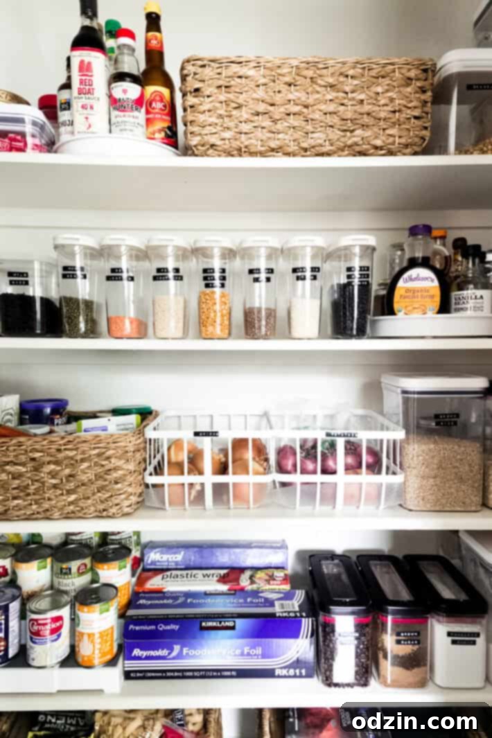 Organizing Your Kitchen Pantry