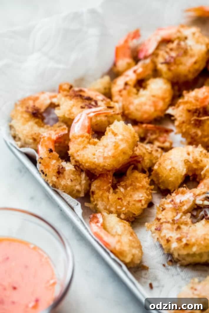 coconut crusted shrimp
