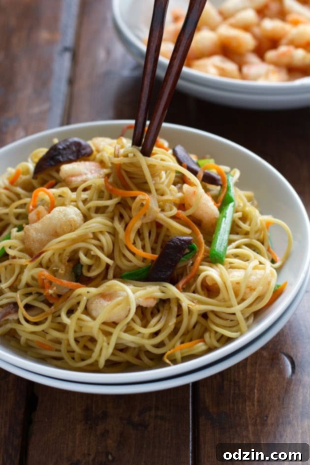 Pei Wei Shrimp Lo Mein