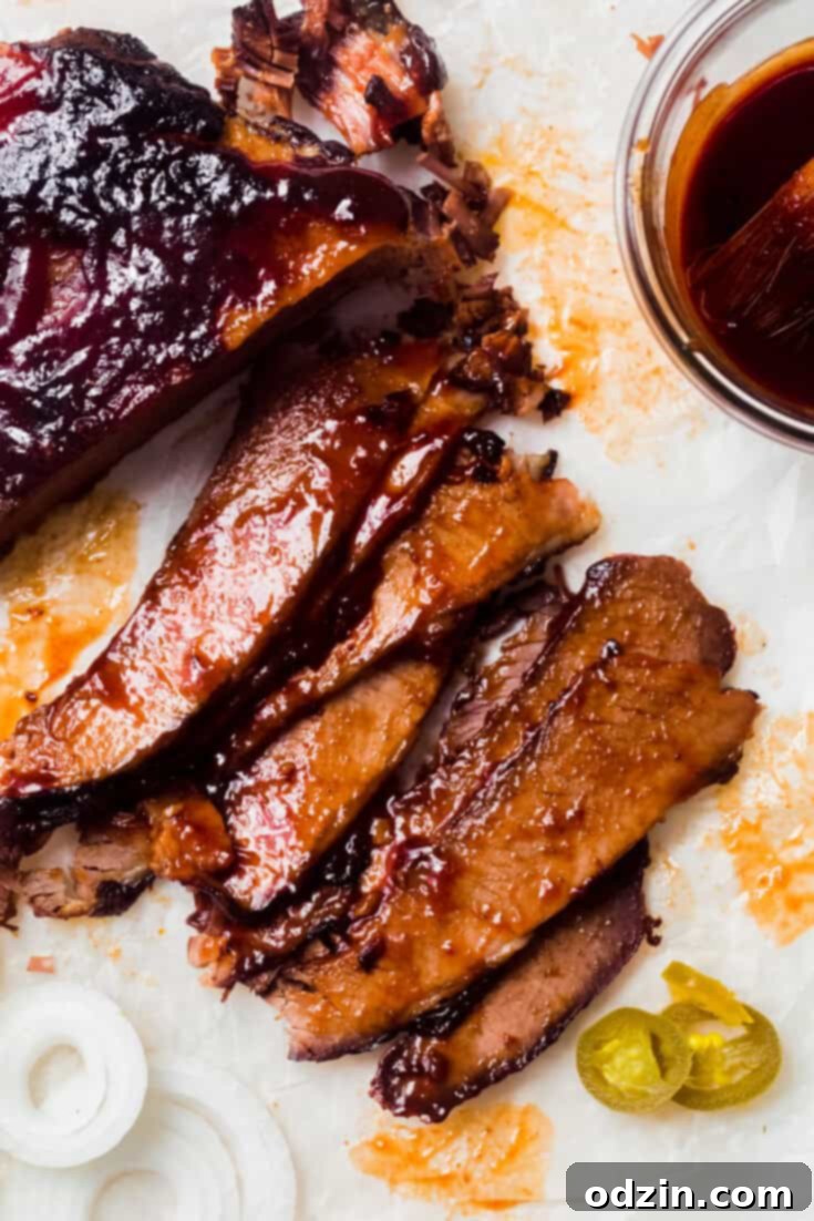 Slow Cooker BBQ Beef Brisket