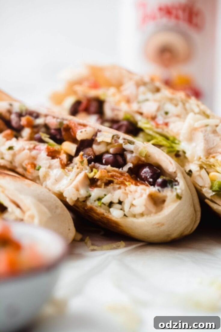 Loaded Chipotle Chicken Crunchwraps