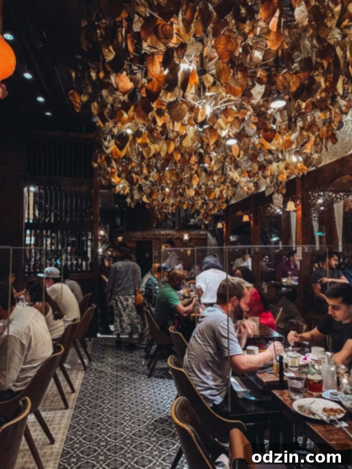 interior of Thai Villa