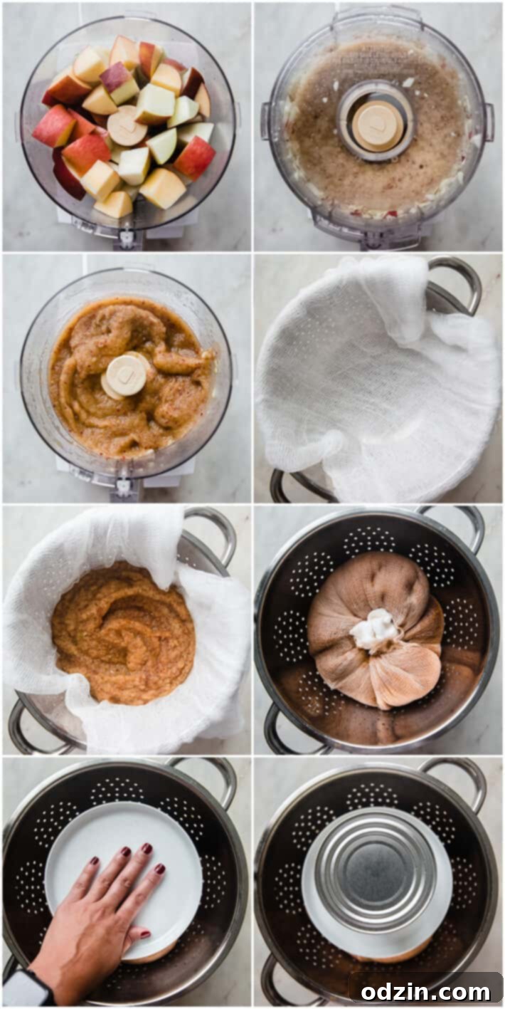 Crafting Your Own Apple Cider 5 process steps for making homemade apple cider