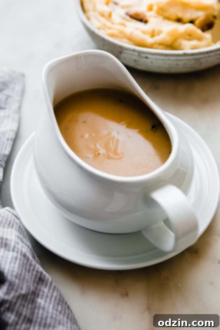 Homemade Gravy Recipe (with or without Pan Drippings)