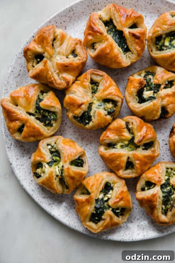 Greek Spinach Puffs
