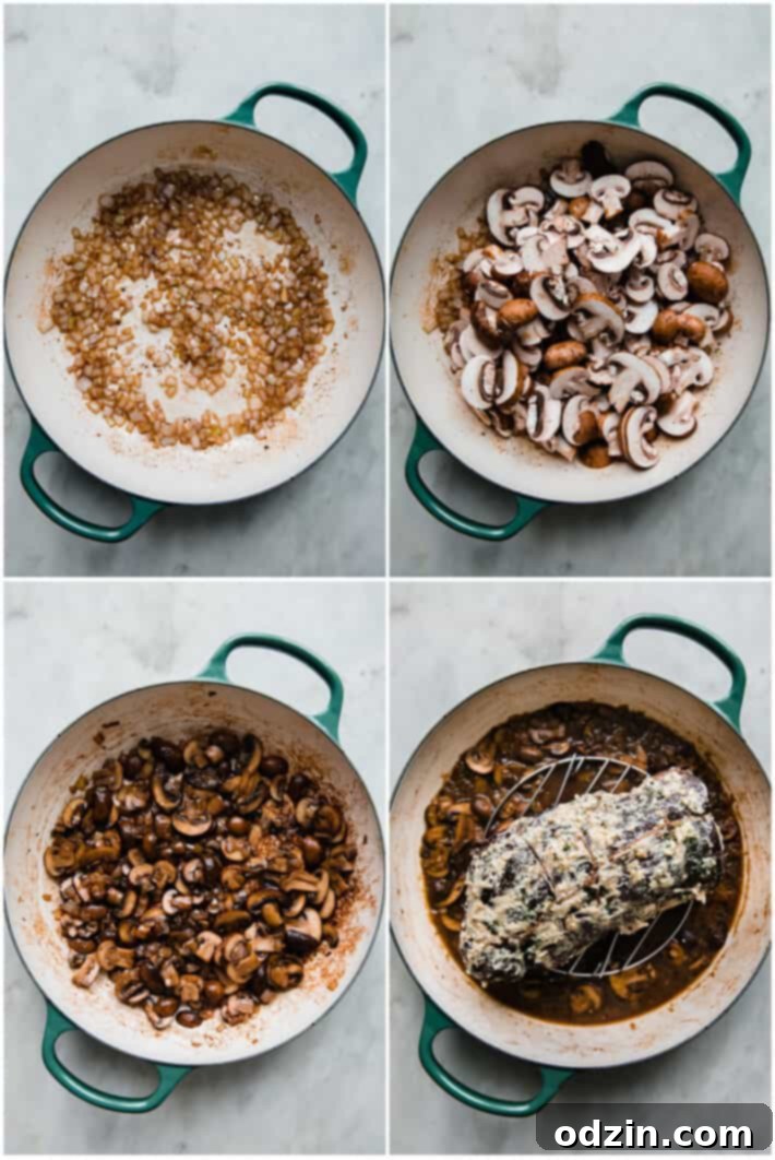 pictures showing pan gravy